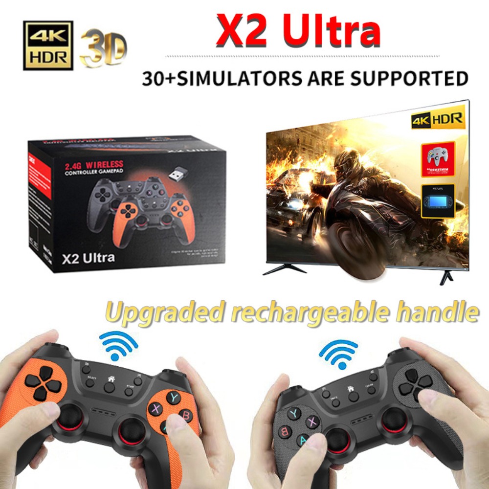 Retro Gaming Joystick - X2 Ultra Retro Game Stick 4K,