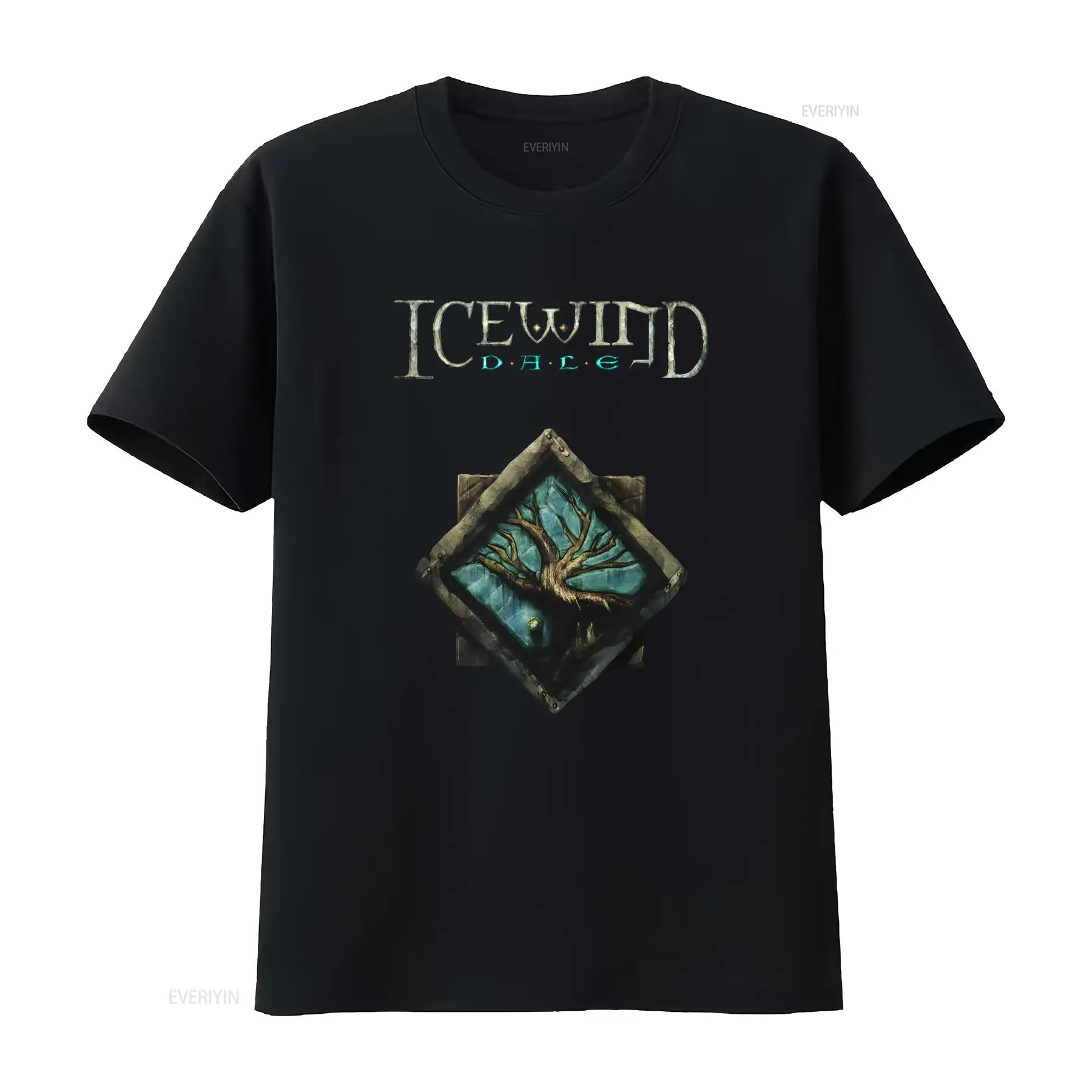 Retro Gaming Shirt - Icewind Dale Logo Jeu vidéo classique
