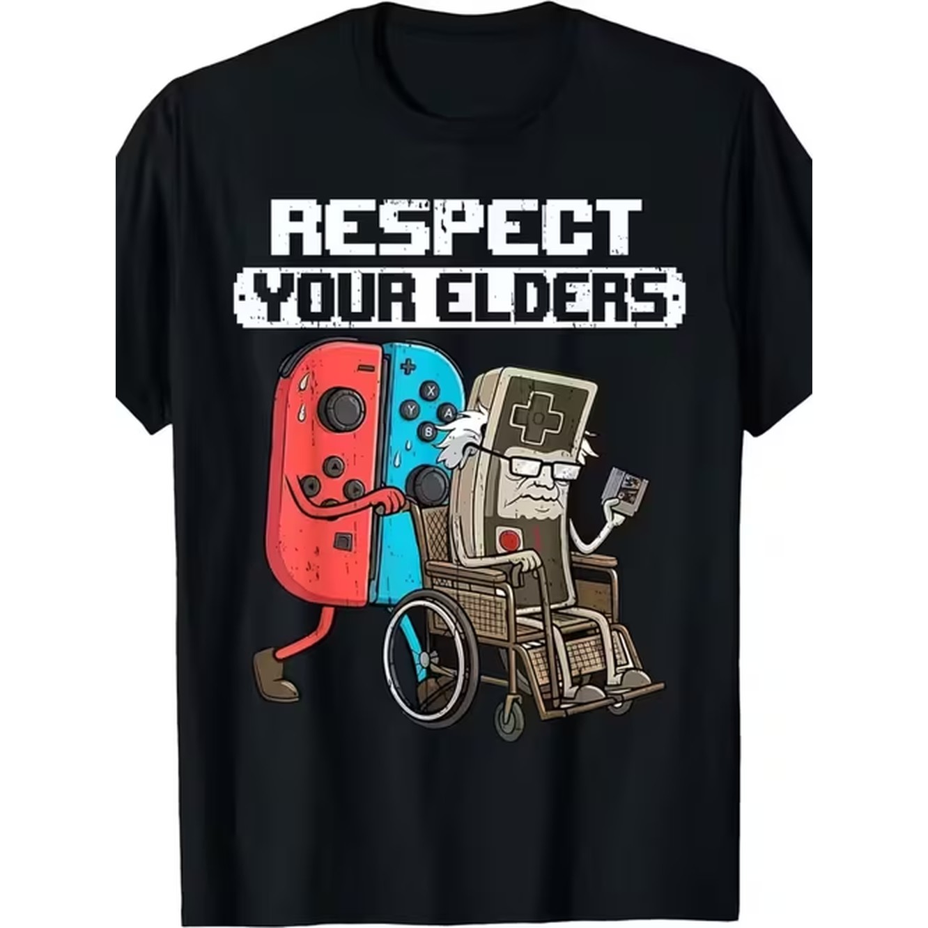 Retro Gaming Shirt - T-shirt à motif pour homme, thème