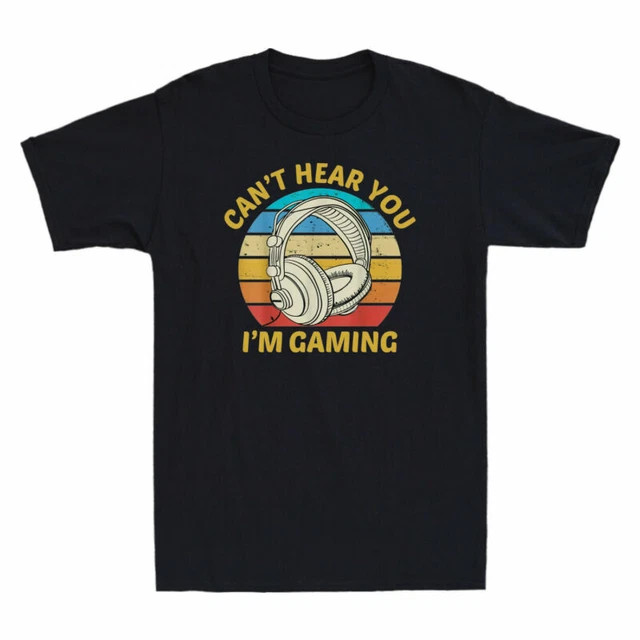 Retro Gaming Shirt - T-shirt en coton amusant et rétro