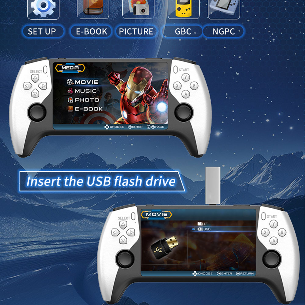 Nouvelle console de jeu portab - Retro Gaming Devices avis et prix