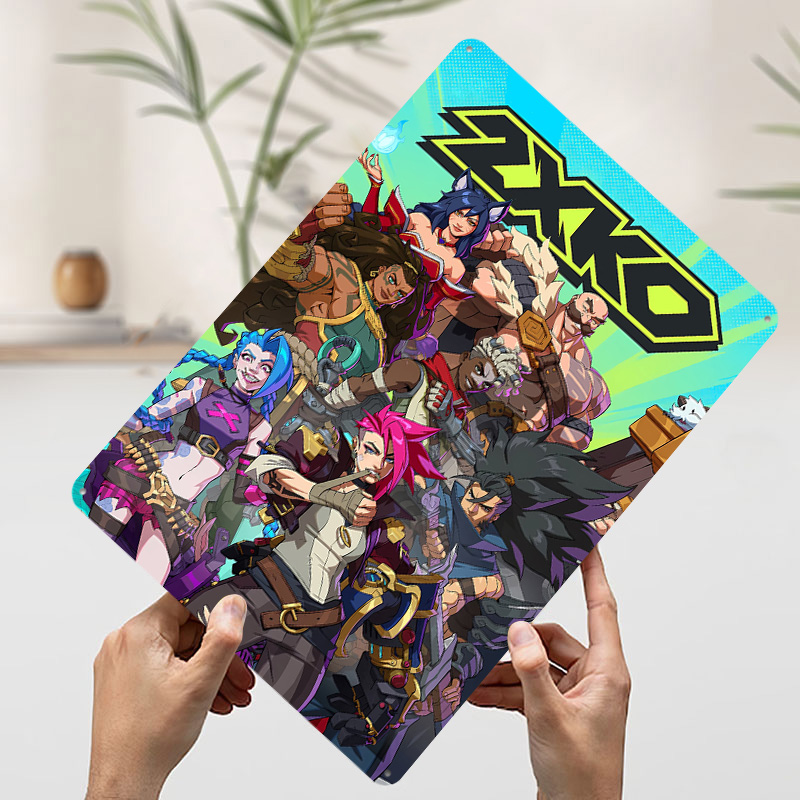 2XKO jeu de combat Art fer bla - Retro Poster Gaming avis et prix