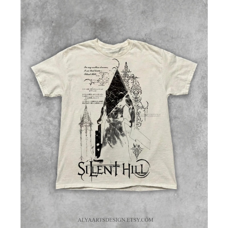T-shirt Silent Hill 2 Pyramid  - Retro Gaming Shirt avis et prix