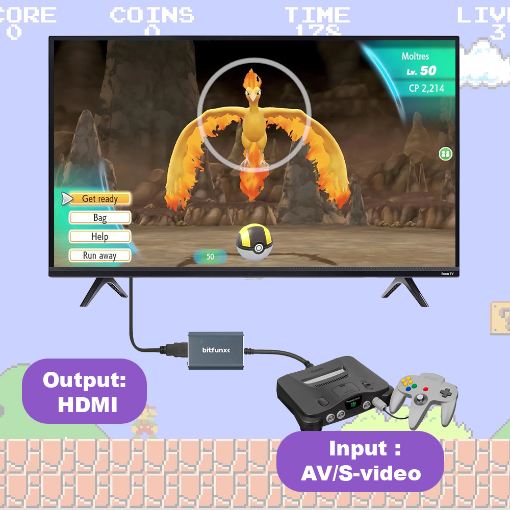 Bitfunx – adaptateur vidéo 720 - Retro Gaming Machine avis et prix