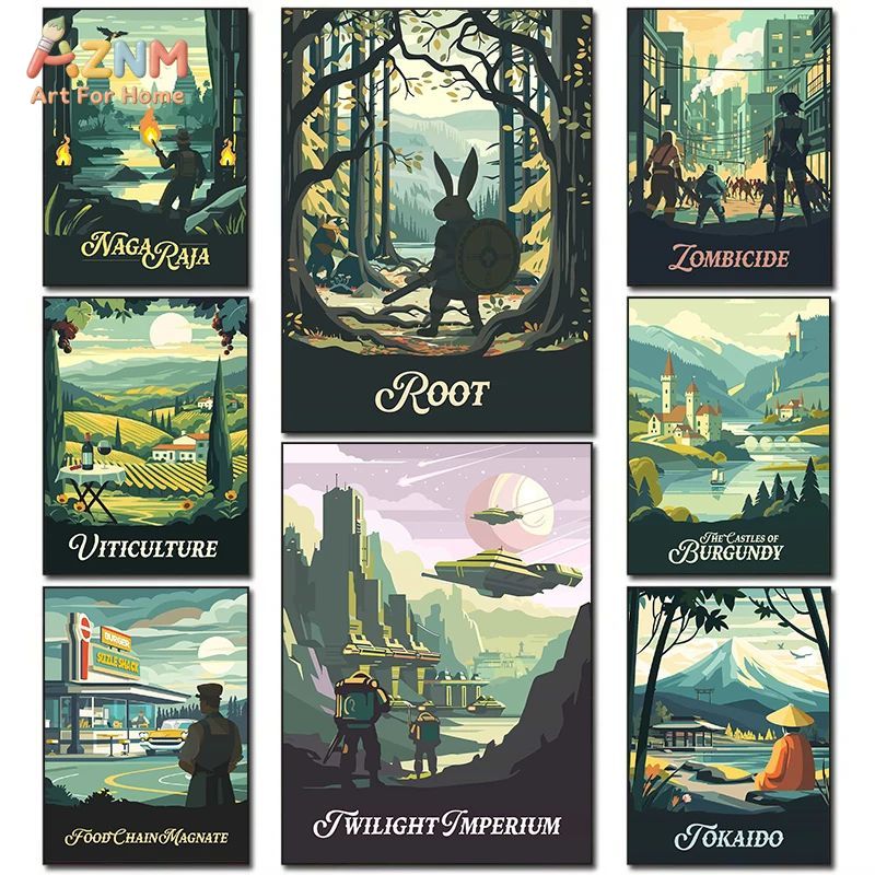 Affiche sur toile d'art de jeu - Retro Poster Gaming avis et prix