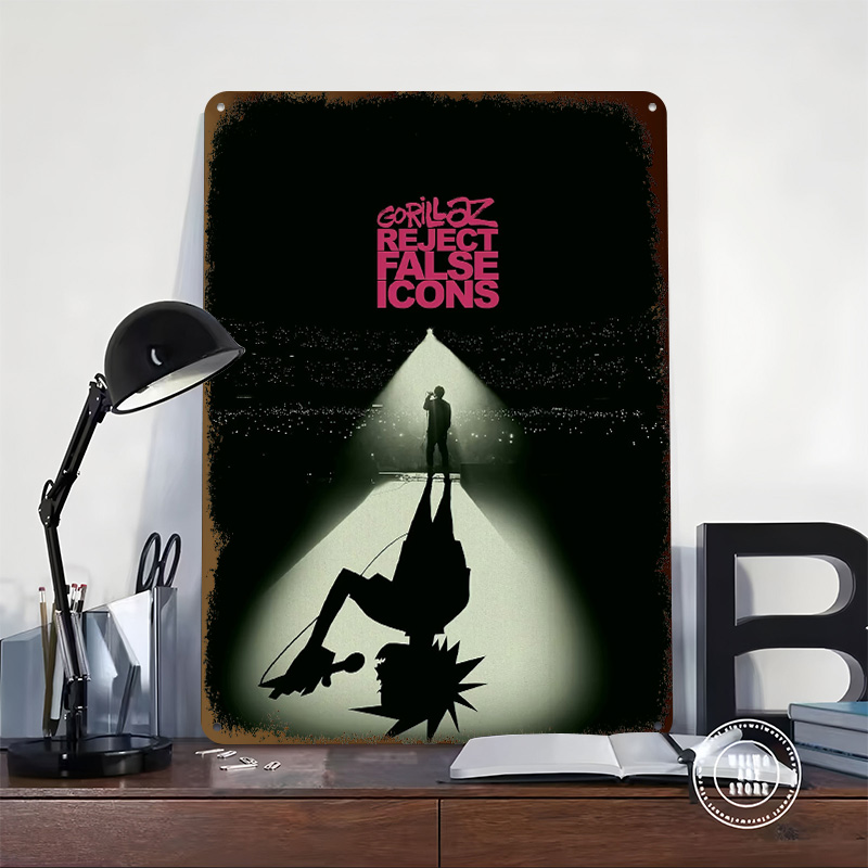 Affiche imprimée Gorillaz Reje - Retro Poster Gaming avis et prix