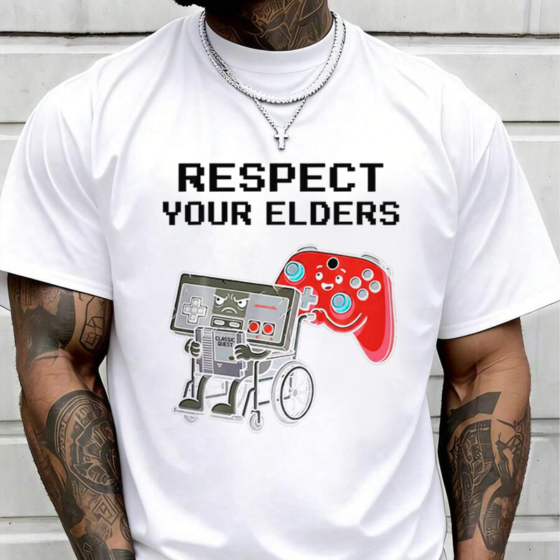 T-shirt rétro pour hommes, con - Retro Gaming Shirt avis et prix