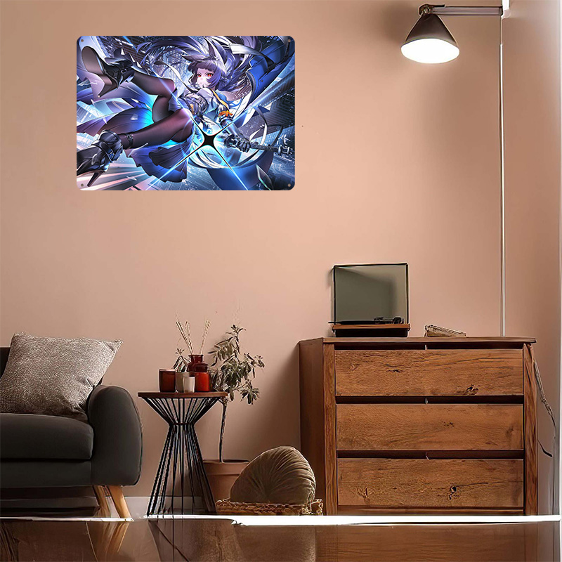 Affiche métallique Hoshimi Miy - Retro Poster Gaming avis et prix