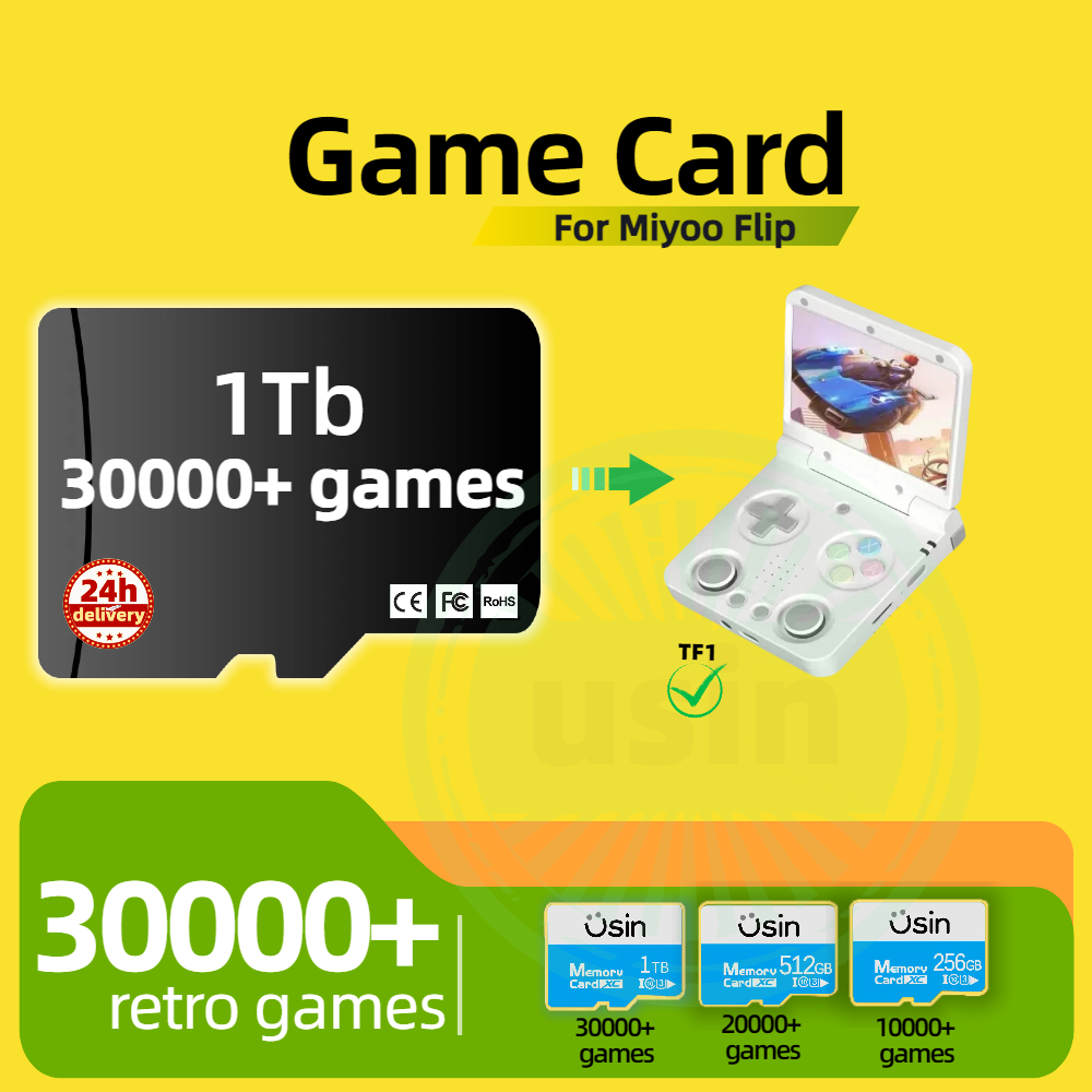 Carte de jeu pour Miyoo Flip 3 - Retro Gaming System avis et prix