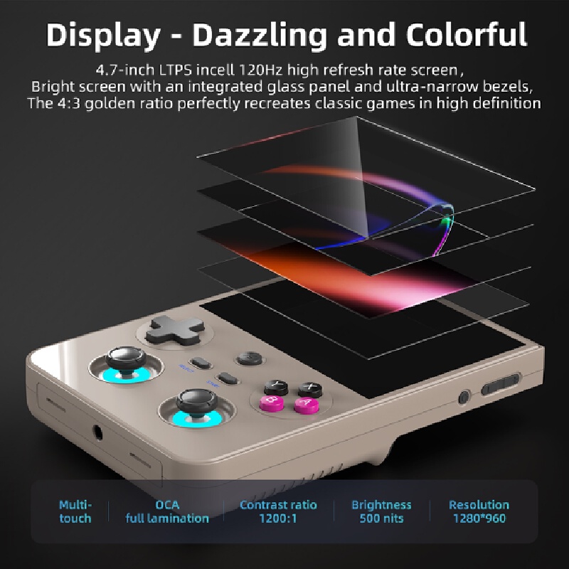 Console de jeu portable Rg477v - Retro Gaming Devices avis et prix