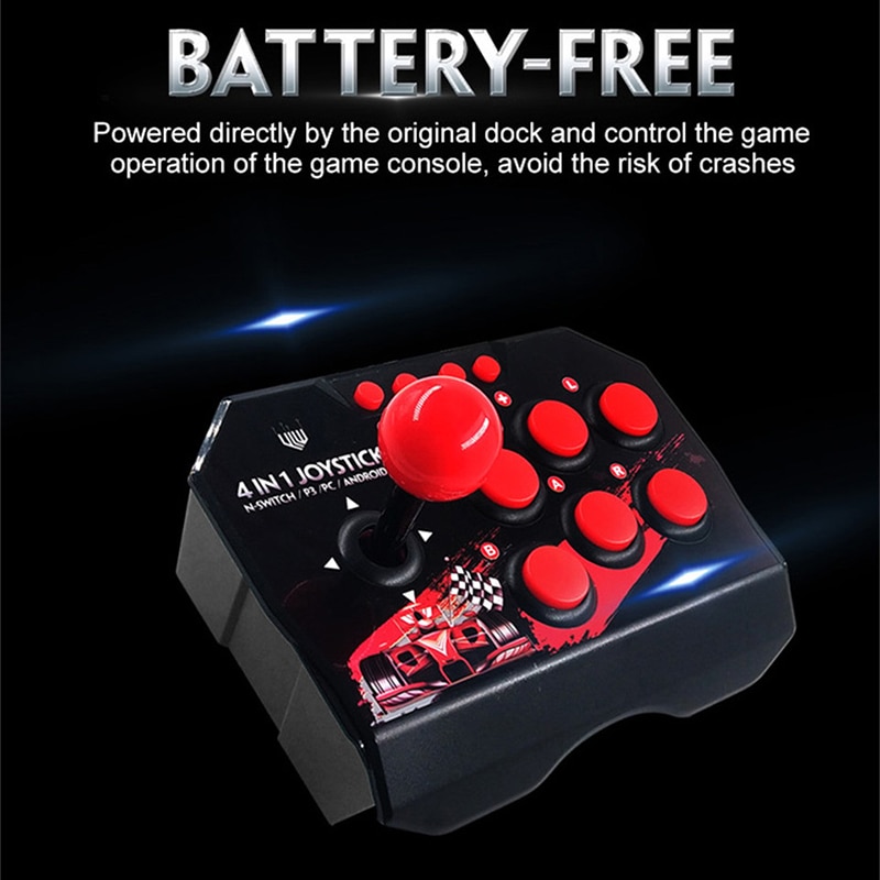 GAMINJA NS002 4 En 1 Rétro Arc - Retro Gaming Joystick avis et prix