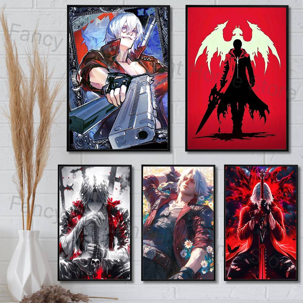 Affiche de jeu D-Devil May C-C - Retro Poster Gaming avis et prix