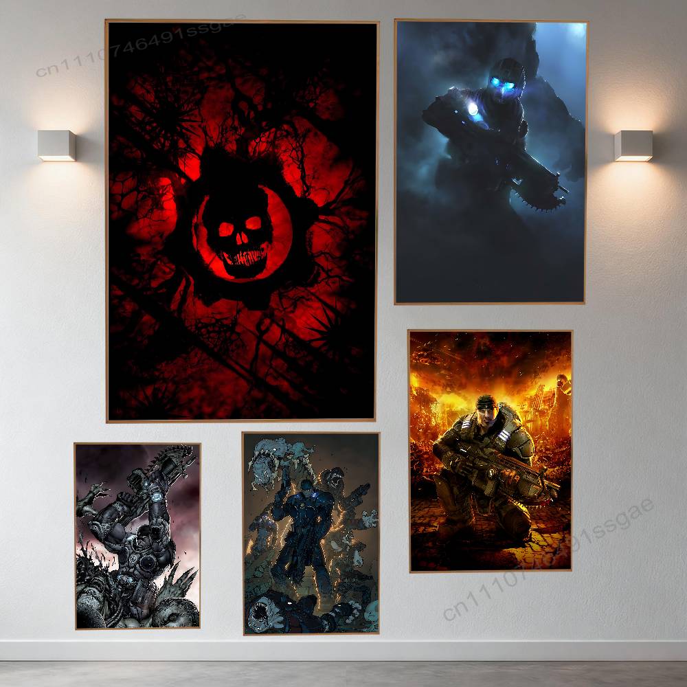 Affiche de jeu G-Gears of W-Wa - Retro Poster Gaming avis et prix