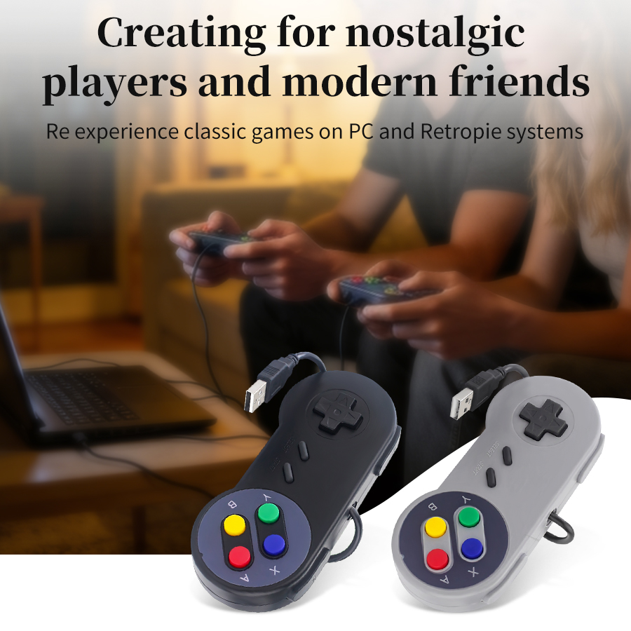Manette de jeu USB, joystick d - Retro Gaming Joystick avis et prix
