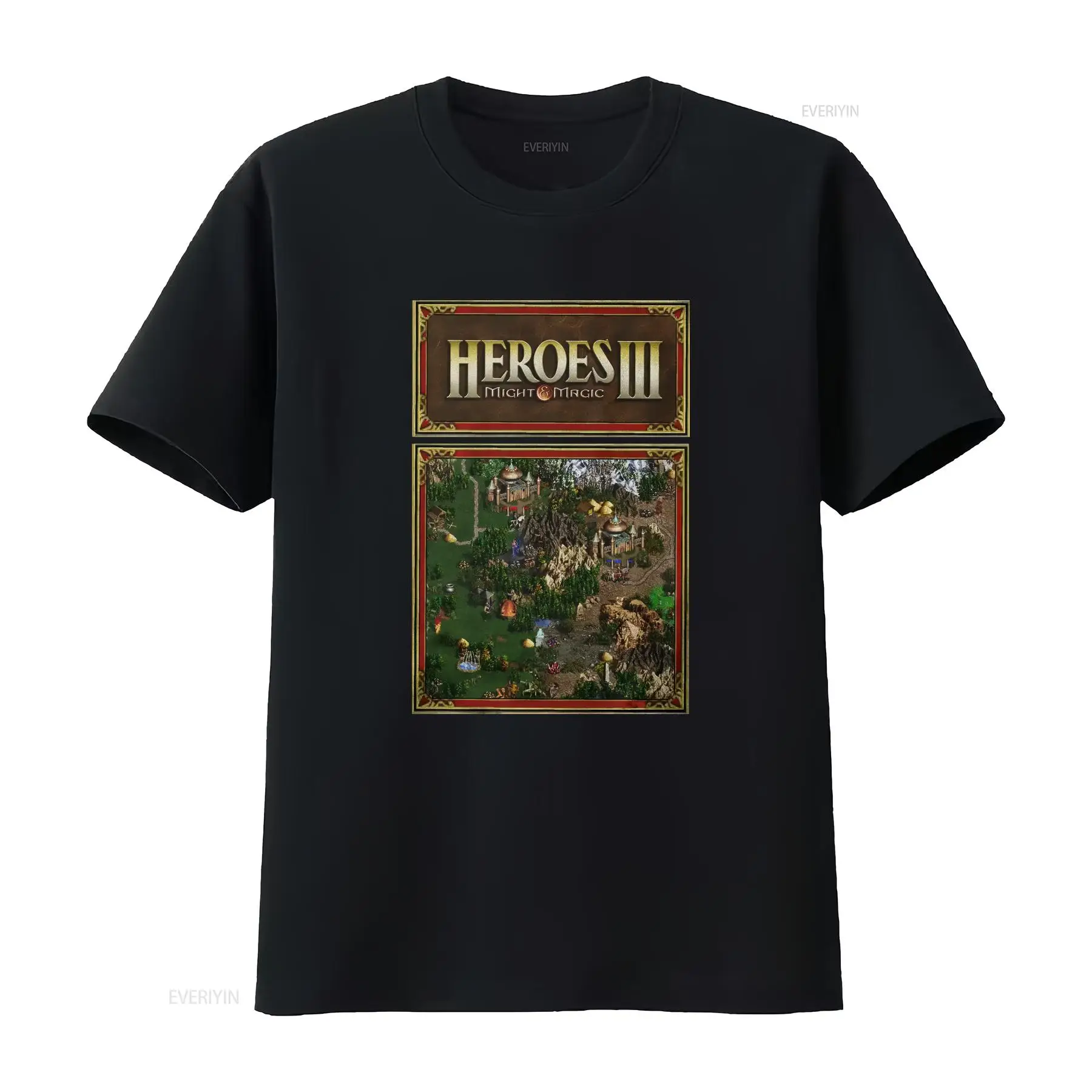 Heroes Map of Might And Magic  - Retro Gaming Shirt avis et prix