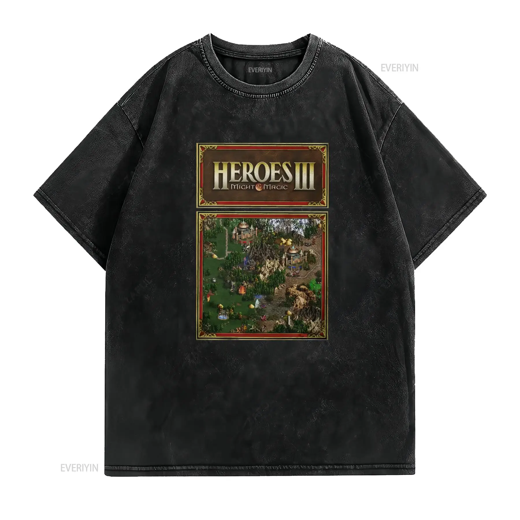 Heroes Map of Might And Magic  - Retro Gaming Shirt avis et prix