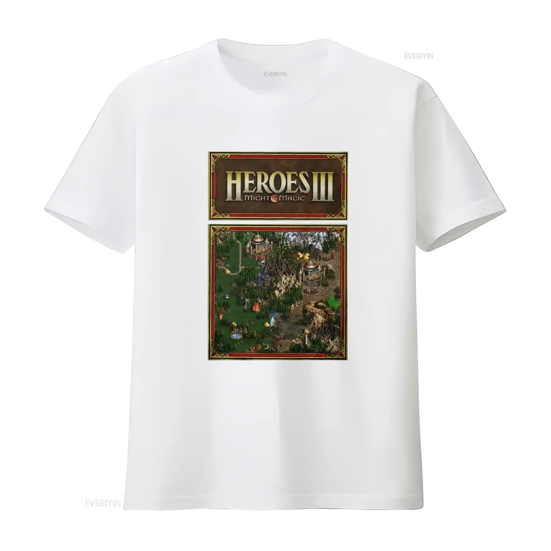 Heroes Map of Might And Magic  - Retro Gaming Shirt avis et prix