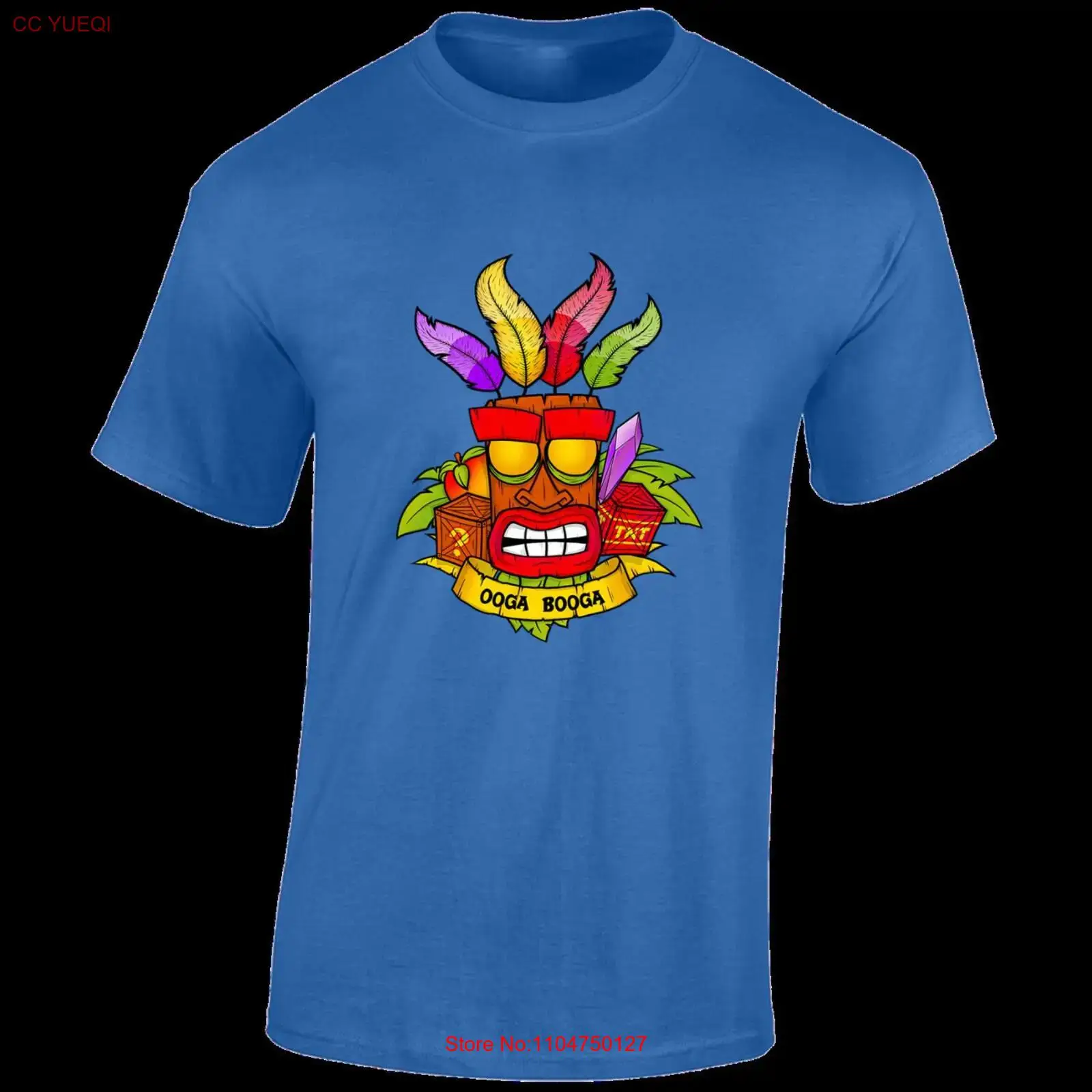 T-shirt Oga Booga Crash pour h - Retro Gaming Shirt avis et prix