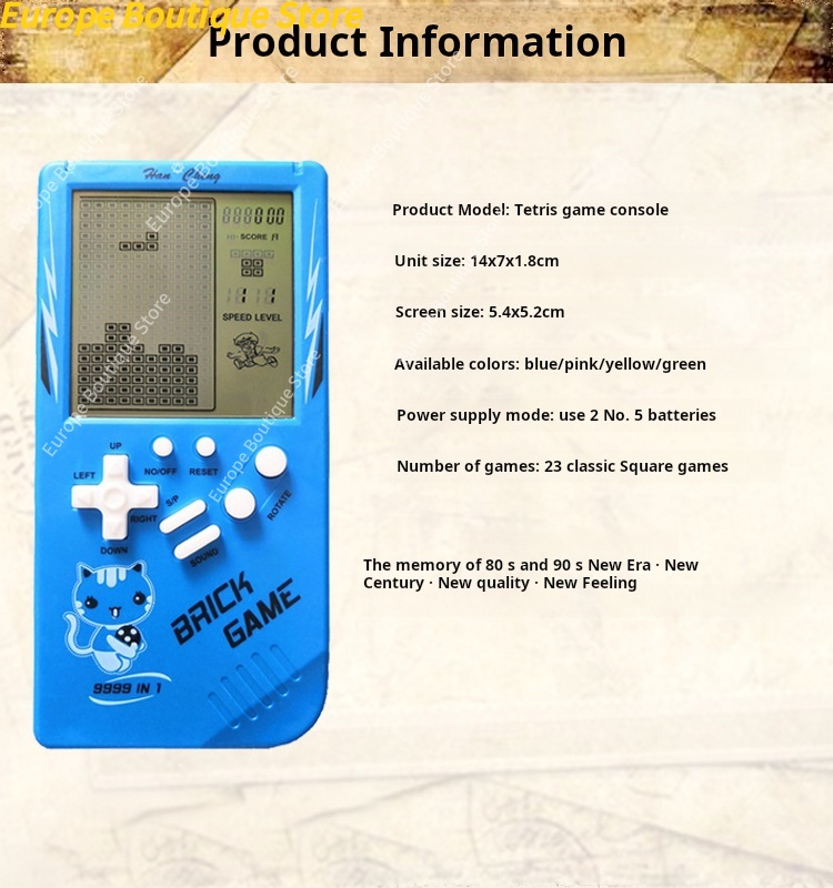 Console de jeu portable pour e - Retro Gaming System avis et prix
