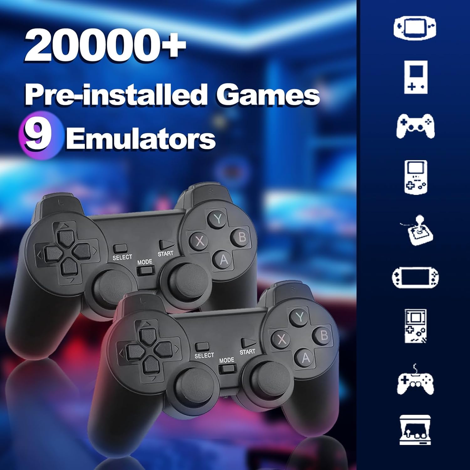 M8 Retro Game-Stick 20000+ jeu - Retro Gaming Joystick avis et prix